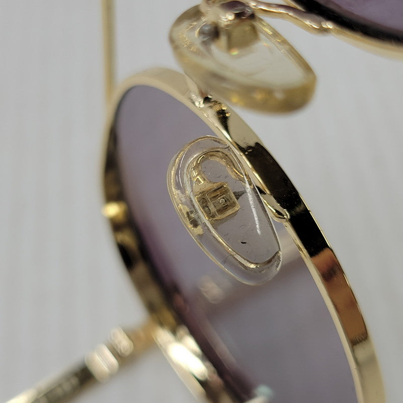 【中古品】【メンズ/レディース】 BAGARCH バガーチ MIRROR LLOYD SUNGLASS ミラー ロイド サングラス 203-261011-as-08-izu サイズ：53□23-138 カラー：ゴールド 万代Net店