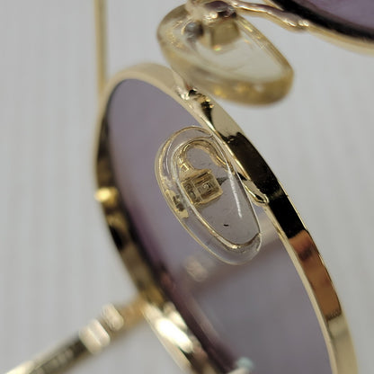 【中古品】【メンズ/レディース】 BAGARCH バガーチ MIRROR LLOYD SUNGLASS ミラー ロイド サングラス 203-261011-as-08-izu サイズ：53□23-138 カラー：ゴールド 万代Net店