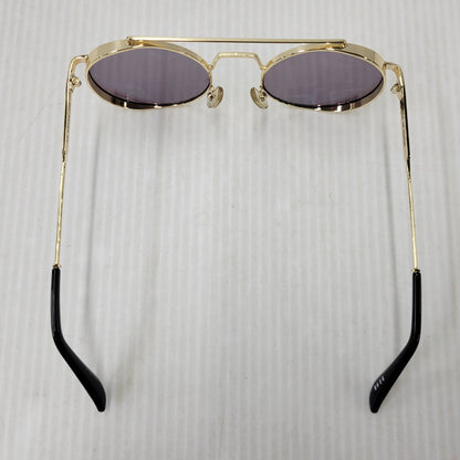 【中古品】【メンズ/レディース】 BAGARCH バガーチ MIRROR LLOYD SUNGLASS ミラー ロイド サングラス 203-261011-as-08-izu サイズ：53□23-138 カラー：ゴールド 万代Net店