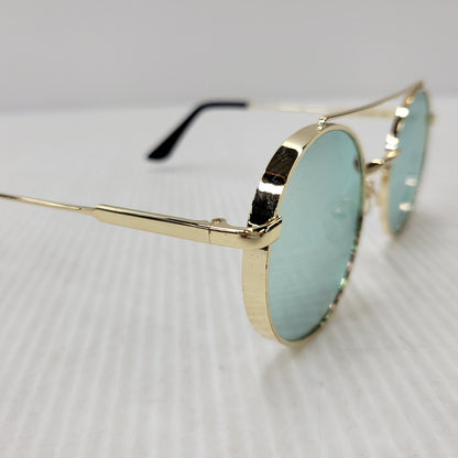 【中古品】【メンズ/レディース】 BAGARCH バガーチ MIRROR LLOYD SUNGLASS ミラー ロイド サングラス 203-261011-as-08-izu サイズ：53□23-138 カラー：ゴールド 万代Net店