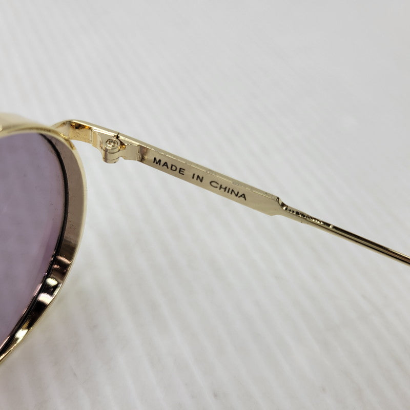 【中古品】【メンズ/レディース】 BAGARCH バガーチ MIRROR LLOYD SUNGLASS ミラー ロイド サングラス 203-261011-as-08-izu サイズ：53□23-138 カラー：ゴールド 万代Net店