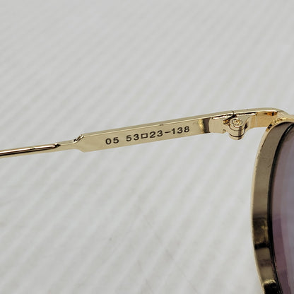 【中古品】【メンズ/レディース】 BAGARCH バガーチ MIRROR LLOYD SUNGLASS ミラー ロイド サングラス 203-261011-as-08-izu サイズ：53□23-138 カラー：ゴールド 万代Net店