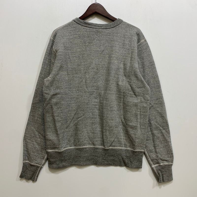 【中古品】【メンズ】 BUZZ RICKSON'S バズリクソンズ CREW NECK クルー ネック SWEAT SHIRT スウェットシャツ トップス 長袖 145-261006-sm-15-izu サイズ：L カラー：グレー 万代Net店