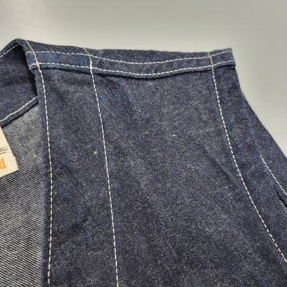 【中古品】【メンズ】 SUGARCANE シュガーケーン SC1570 11OZ BLUE DENIM WORK VEST ブルー デニム ワーク ベスト アウター 145-261005-cs-02-izu サイズ：40 カラー：インディゴ 万代Net店