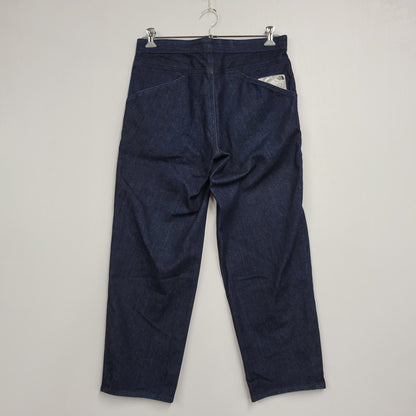 【中古品】【メンズ】 THE NORTH FACE ザ・ノースフェイス NB32004 DENIM CLIMBING BAGGY PANTS デニム クライミング バギー パンツ ズボン ボトムス 155-261012-ya-01-izu サイズ：M カラー：インディゴ 万代Net店