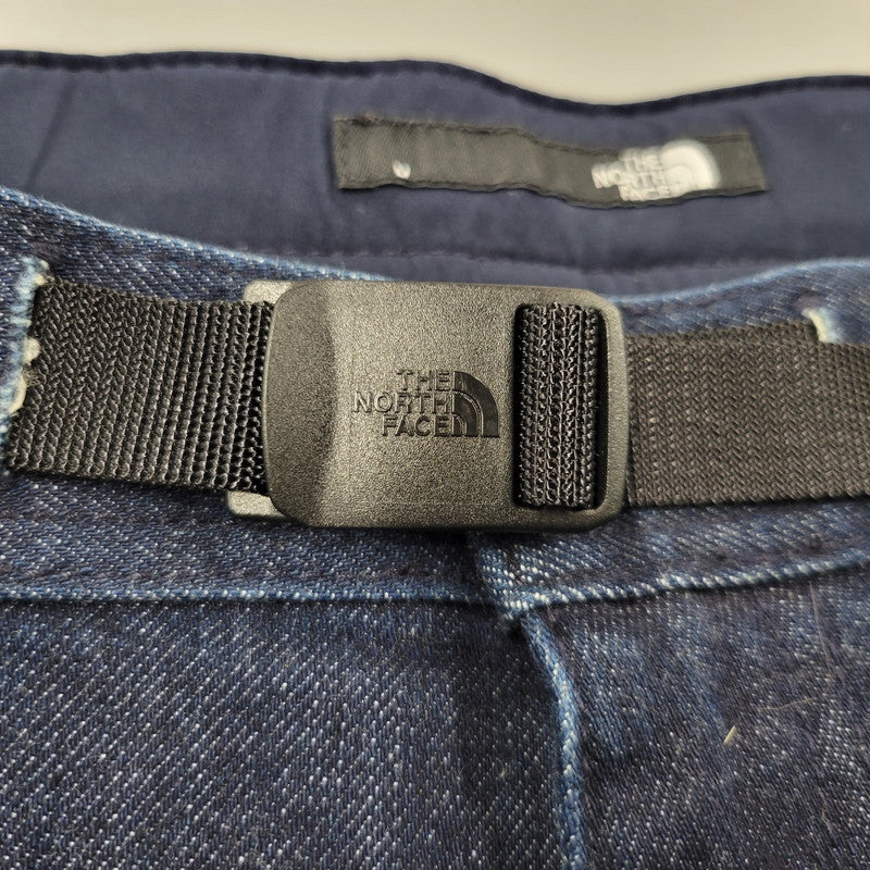 【中古品】【メンズ】 THE NORTH FACE ザ・ノースフェイス NB32004 DENIM CLIMBING BAGGY PANTS デニム クライミング バギー パンツ ズボン ボトムス 155-261012-ya-01-izu サイズ：M カラー：インディゴ 万代Net店