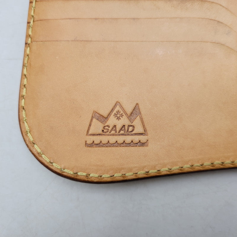【中古品】【メンズ】 SAAD サード SUNSYMBOL CONCHO LEATHER BIKERS WALLET サンシンボル コンチョ レザー バイカーズ ウォレット 財布 長財布 200-261006-cs-19-izu カラー：キャメル 万代Net店