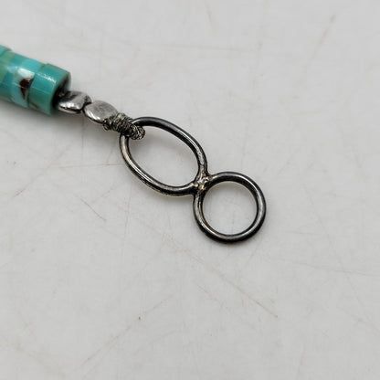【中古品】【メンズ/レディース】 USED NAVAJO TURQUOISE BEADS NECKLACE ナバホ ターコイズ ビーズ ネックレス アクセサリー 191-261006-cs-21-izu カラー：ターコイズブルー 万代Net店