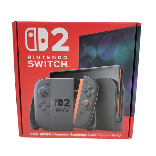 【中古美品】 【未使用】【ゲーム】Nintendo Switch 2 (日本語・国内専用) BEE-S-KB6CA(JPN) 任天堂 ニンテンドースイッチ2 本体 035-261018-as-07-izu 万代Net店