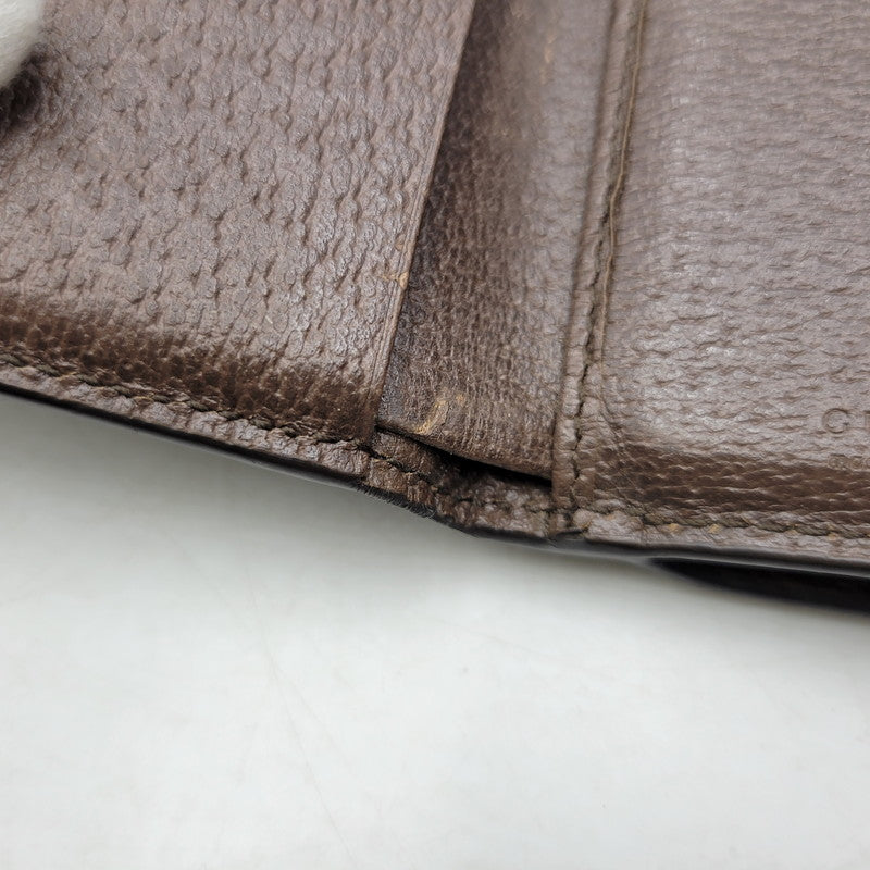 【中古品】【メンズ/レディース】 GUCCI グッチ 644334 GGスプリーム オフィディア 三つ折り財布 財布 181-261006-cs-18-izu カラー：ブラウン 万代Net店
