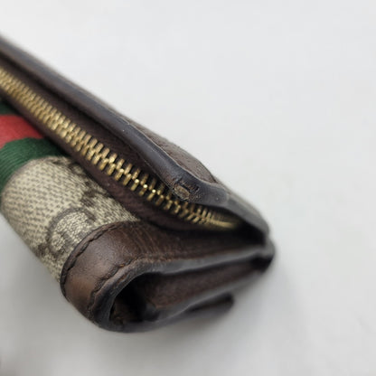 【中古品】【メンズ/レディース】 GUCCI グッチ 644334 GGスプリーム オフィディア 三つ折り財布 財布 181-261006-cs-18-izu カラー：ブラウン 万代Net店