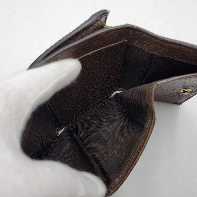 【中古品】【メンズ/レディース】 GUCCI グッチ 644334 GGスプリーム オフィディア 三つ折り財布 財布 181-261006-cs-18-izu カラー：ブラウン 万代Net店