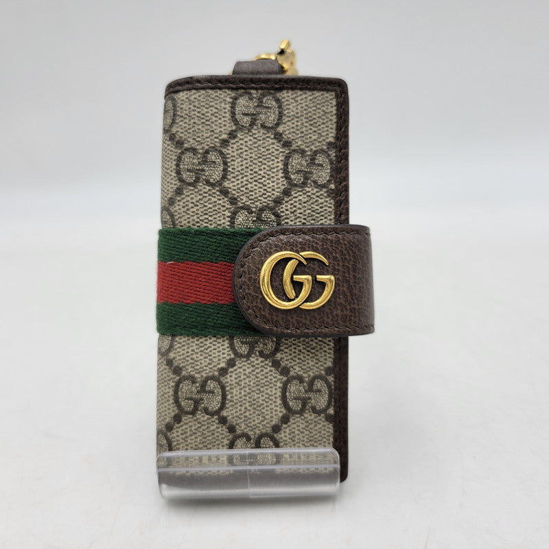 【中古品】【メンズ/レディース】 GUCCI グッチ 834272 オフィディア キーケース 小物 181-261006-cs-17-izu カラー：ブラウン 万代Net店
