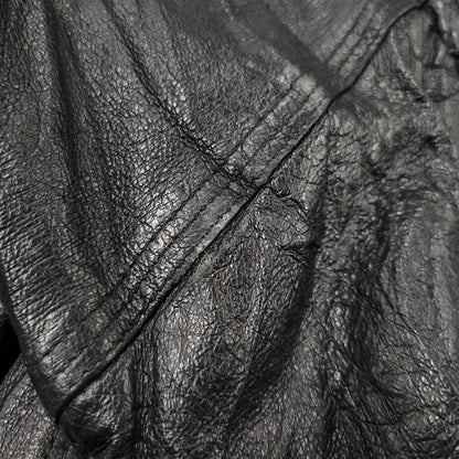 【中古品】【メンズ】 WEEKENDS ウィークエンド LEATHER JACKET レザージャケット アウタートップス 146-261010-sm-09-izu サイズ：M カラー：ブラック 万代Net店