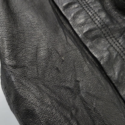 【中古品】【メンズ】 WEEKENDS ウィークエンド LEATHER JACKET レザージャケット アウタートップス 146-261010-sm-09-izu サイズ：M カラー：ブラック 万代Net店