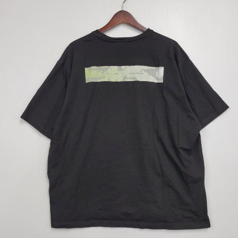 【中古品】【メンズ】 HERNO ヘルノ LAMINAR TEE ラミナー Tシャツ トップス 141-261012-kh-03-izu サイズ：52 カラー：ブラック 万代Net店