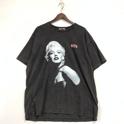 【中古品】【メンズ】 KITH キス × MARILYN MONROE マリリン モンロー GLAMOUR VINTAGE TEE グラマー ヴィンテージ Tシャツ トップス 半袖 142-261006-ya-03-izu サイズ：XL カラー：ブラック 万代Net店