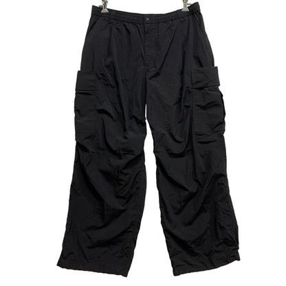 【中古品】【メンズ】 MUTA MARINE ムータマリン MMMK-444332 NYLON WIDE CARGO PANTS ナイロン ワイド カーゴ パンツ ボトムス 159-261008-kh-03-izu サイズ：7 カラー：ブラック 万代Net店