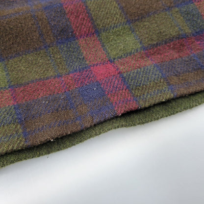 【中古品】【メンズ】 GAP ギャップ 香港製 WOOL CHECK HOODIE ウールチェック フーディー アウター トップス 146-261007-sm-07-izu サイズ：L カラー：カーキ 万代Net店