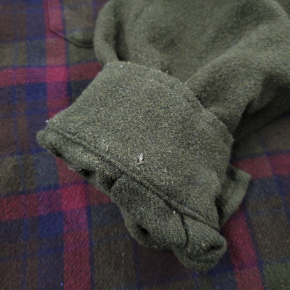 【中古品】【メンズ】 GAP ギャップ 香港製 WOOL CHECK HOODIE ウールチェック フーディー アウター トップス 146-261007-sm-07-izu サイズ：L カラー：カーキ 万代Net店