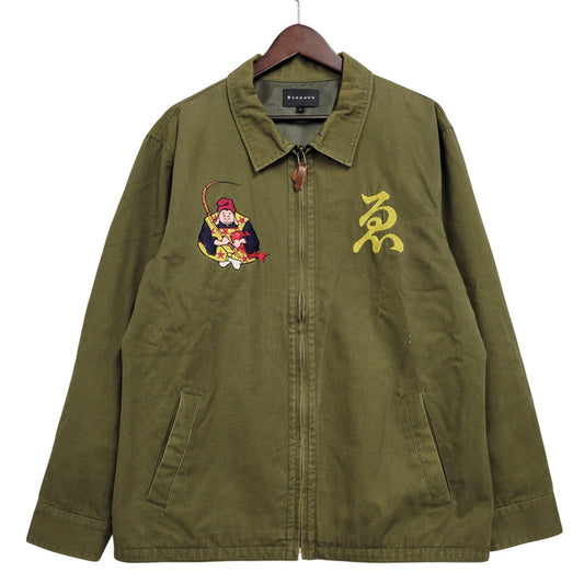 【中古品】【メンズ】 BUCCA 44 ブッカ フォーティーフォー DENIM JACKET デニム ジャケット アウター トップス 147-261007-sm-08-izu サイズ：L カラー：カーキ 万代Net店