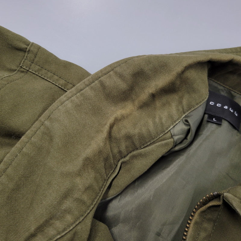 【中古品】【メンズ】 BUCCA 44 ブッカ フォーティーフォー DENIM JACKET デニム ジャケット アウター トップス 147-261007-sm-08-izu サイズ：L カラー：カーキ 万代Net店
