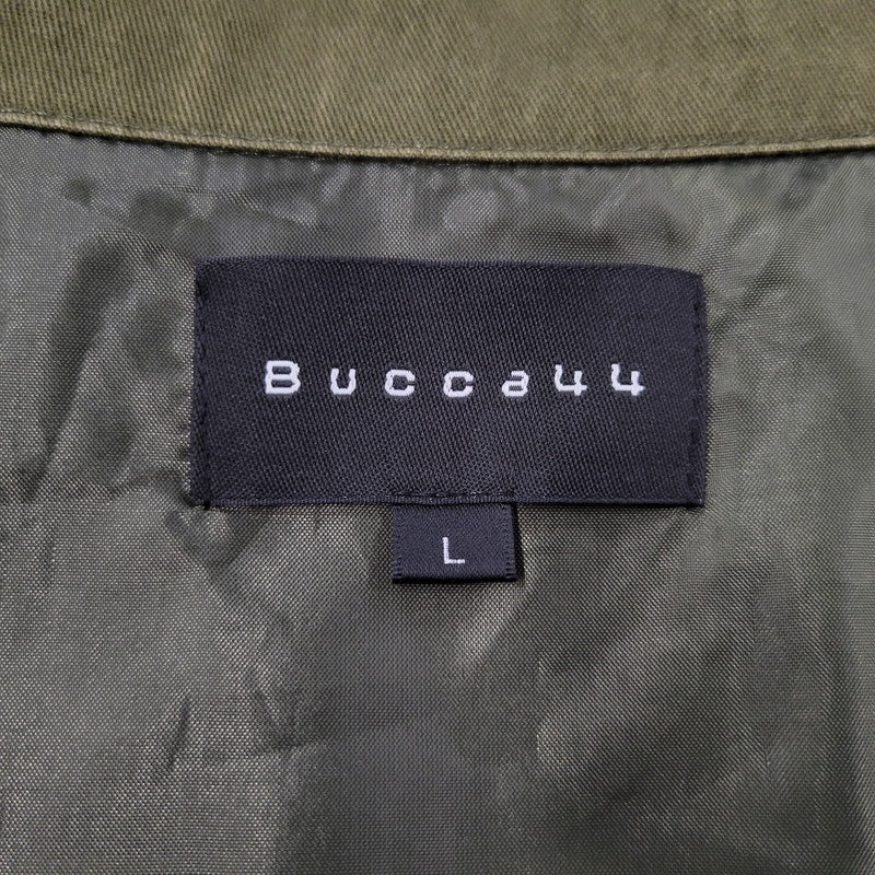 【中古品】【メンズ】 BUCCA 44 ブッカ フォーティーフォー DENIM JACKET デニム ジャケット アウター トップス 147-261007-sm-08-izu サイズ：L カラー：カーキ 万代Net店