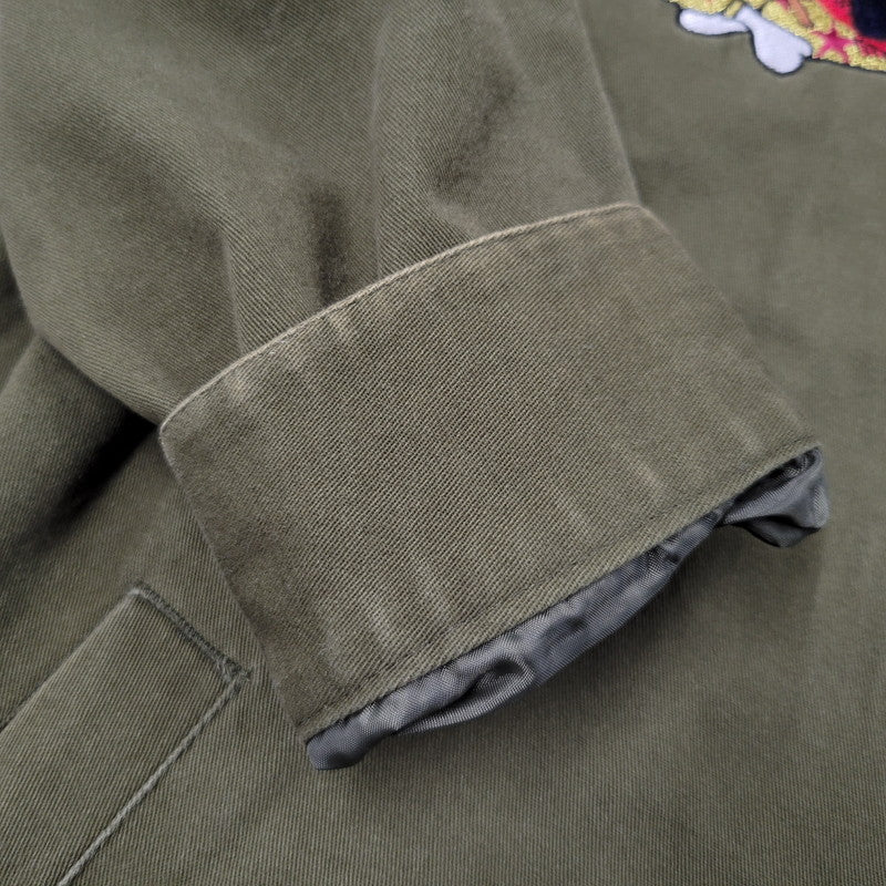 【中古品】【メンズ】 BUCCA 44 ブッカ フォーティーフォー DENIM JACKET デニム ジャケット アウター トップス 147-261007-sm-08-izu サイズ：L カラー：カーキ 万代Net店