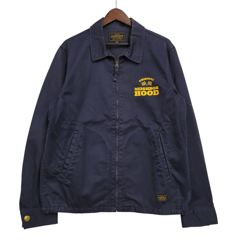 【中古品】【メンズ】 NEIGHBORHOOD ネイバーフッド 151ARNH-JKM01 KENDALL WORK C-JKT DENIM JACKET デニム ジャケット アウター 142-261007-sm-06-izu サイズ：L カラー：ネイビー 万代Net店