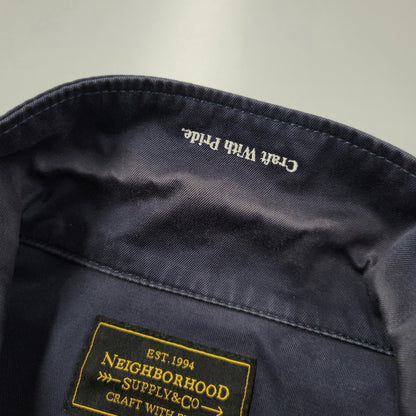 【中古品】【メンズ】 NEIGHBORHOOD ネイバーフッド 151ARNH-JKM01 KENDALL WORK C-JKT DENIM JACKET デニム ジャケット アウター 142-261007-sm-06-izu サイズ：L カラー：ネイビー 万代Net店