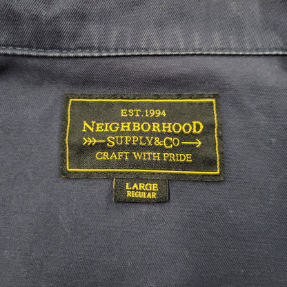 【中古品】【メンズ】 NEIGHBORHOOD ネイバーフッド 151ARNH-JKM01 KENDALL WORK C-JKT DENIM JACKET デニム ジャケット アウター 142-261007-sm-06-izu サイズ：L カラー：ネイビー 万代Net店