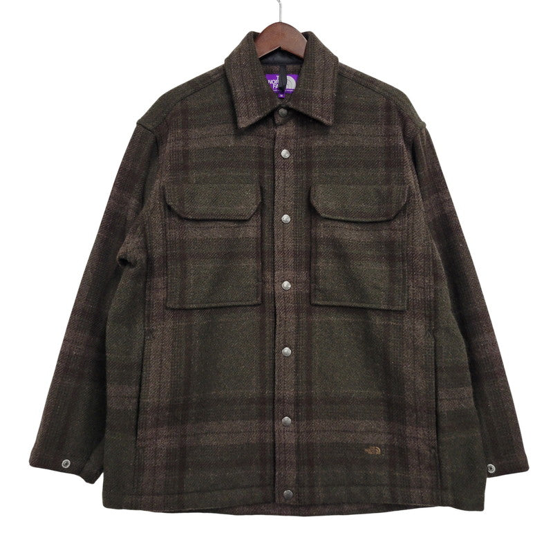 【中古品】【メンズ】 THE NORTH FACE PURPLE LABEL ザノースフェイスパープルレーベル NP2061N WOOL JACKET VINTAGE ウールジャケット アウター 144-261007-sm-02-izu サイズ：M カラー：ブラウン 万代Net店