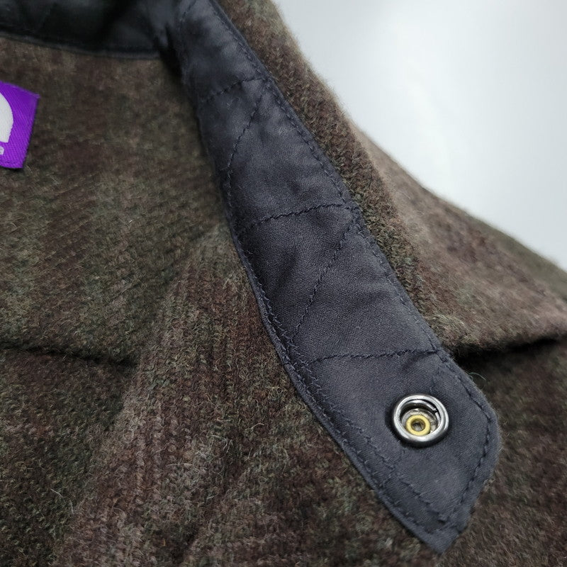 【中古品】【メンズ】 THE NORTH FACE PURPLE LABEL ザノースフェイスパープルレーベル NP2061N WOOL JACKET VINTAGE ウールジャケット アウター 144-261007-sm-02-izu サイズ：M カラー：ブラウン 万代Net店