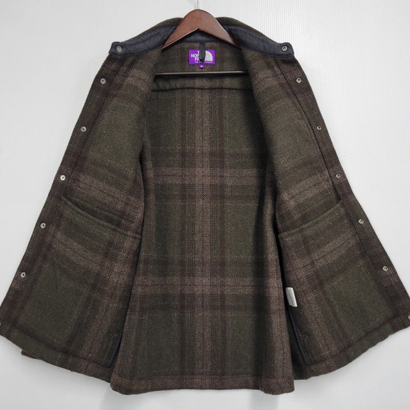 【中古品】【メンズ】 THE NORTH FACE PURPLE LABEL ザノースフェイスパープルレーベル NP2061N WOOL JACKET VINTAGE ウールジャケット アウター 144-261007-sm-02-izu サイズ：M カラー：ブラウン 万代Net店