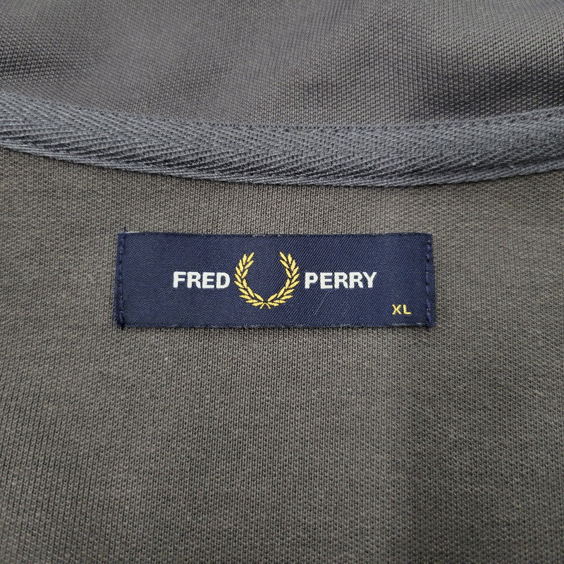 【中古品】【メンズ】 FRED PERRY フレッドペリー J6000 TRACK JACKET トラックジャケット トップス 141-261007-sm-01-izu サイズ：XL カラー：グレー 万代Net店