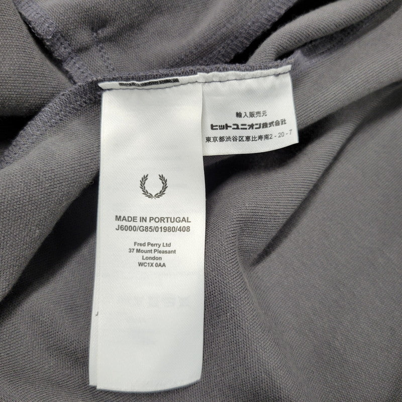 【中古品】【メンズ】 FRED PERRY フレッドペリー J6000 TRACK JACKET トラックジャケット トップス 141-261007-sm-01-izu サイズ：XL カラー：グレー 万代Net店