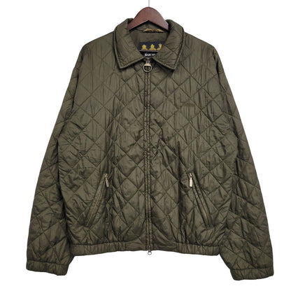 【中古品】【メンズ】 BARBOUR バーブァー QUILTED キルテッド BOMBER JACKET ボンバー ジャケット アウター 144-261007-sm-04-izu サイズ：L カラー：カーキ 万代Net店