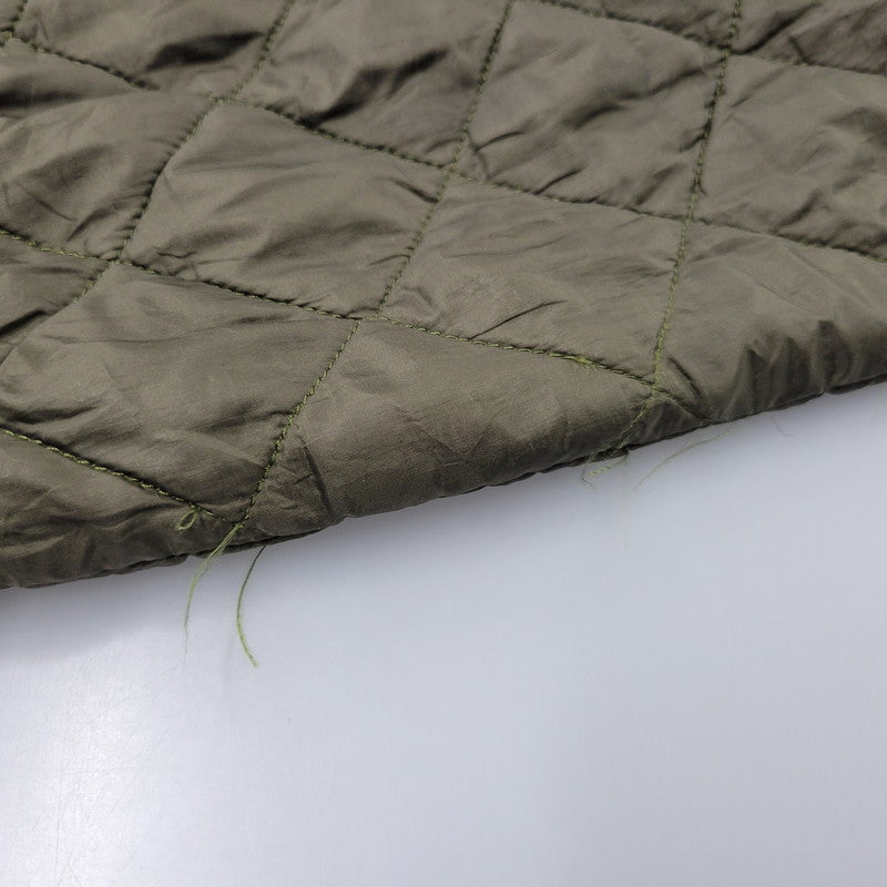 【中古品】【メンズ】 BARBOUR バーブァー QUILTED キルテッド BOMBER JACKET ボンバー ジャケット アウター 144-261007-sm-04-izu サイズ：L カラー：カーキ 万代Net店