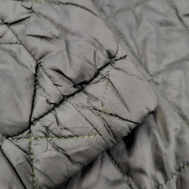 【中古品】【メンズ】 BARBOUR バーブァー QUILTED キルテッド BOMBER JACKET ボンバー ジャケット アウター 144-261007-sm-04-izu サイズ：L カラー：カーキ 万代Net店