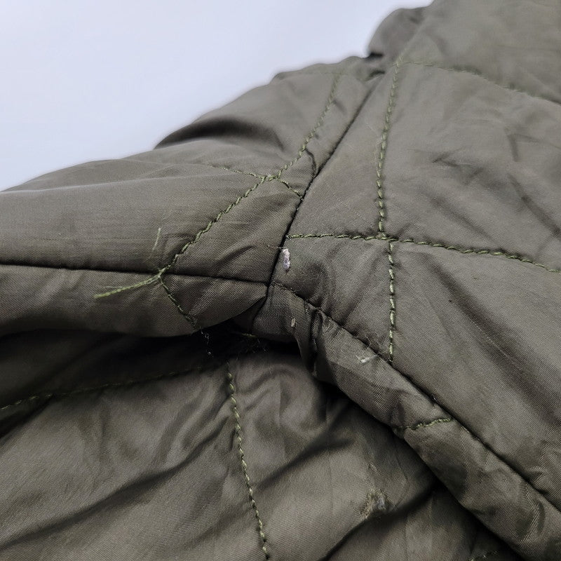 【中古品】【メンズ】 BARBOUR バーブァー QUILTED キルテッド BOMBER JACKET ボンバー ジャケット アウター 144-261007-sm-04-izu サイズ：L カラー：カーキ 万代Net店