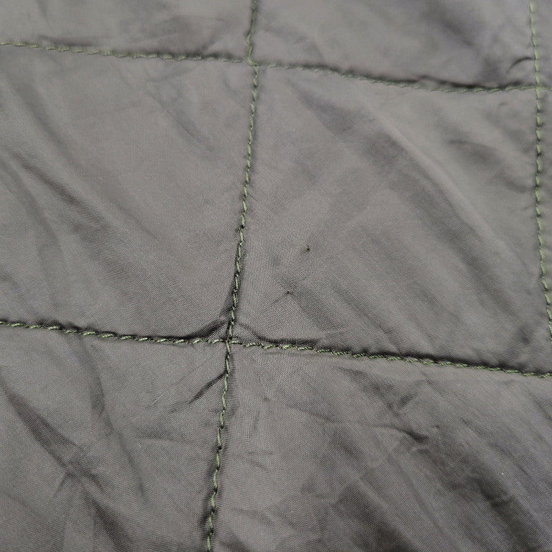 【中古品】【メンズ】 BARBOUR バーブァー QUILTED キルテッド BOMBER JACKET ボンバー ジャケット アウター 144-261007-sm-04-izu サイズ：L カラー：カーキ 万代Net店