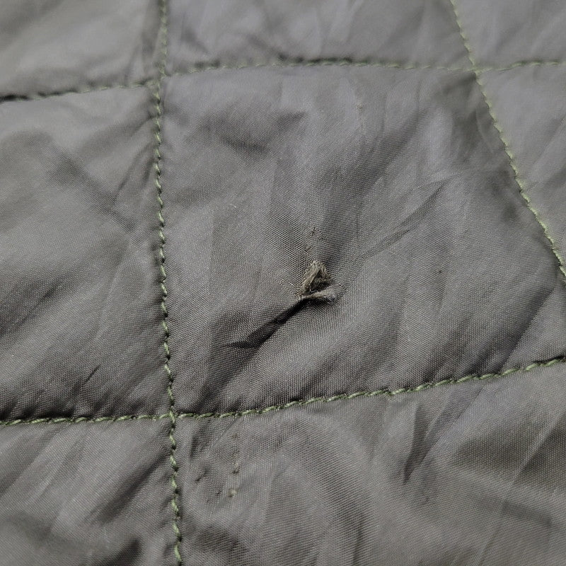 【中古品】【メンズ】 BARBOUR バーブァー QUILTED キルテッド BOMBER JACKET ボンバー ジャケット アウター 144-261007-sm-04-izu サイズ：L カラー：カーキ 万代Net店