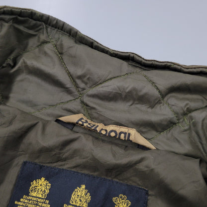 【中古品】【メンズ】 BARBOUR バーブァー QUILTED キルテッド BOMBER JACKET ボンバー ジャケット アウター 144-261007-sm-04-izu サイズ：L カラー：カーキ 万代Net店