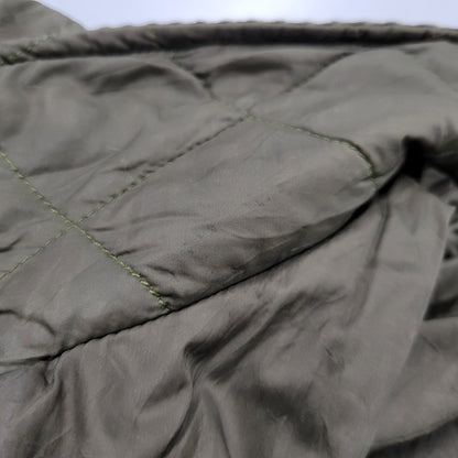 【中古品】【メンズ】 BARBOUR バーブァー QUILTED キルテッド BOMBER JACKET ボンバー ジャケット アウター 144-261007-sm-04-izu サイズ：L カラー：カーキ 万代Net店