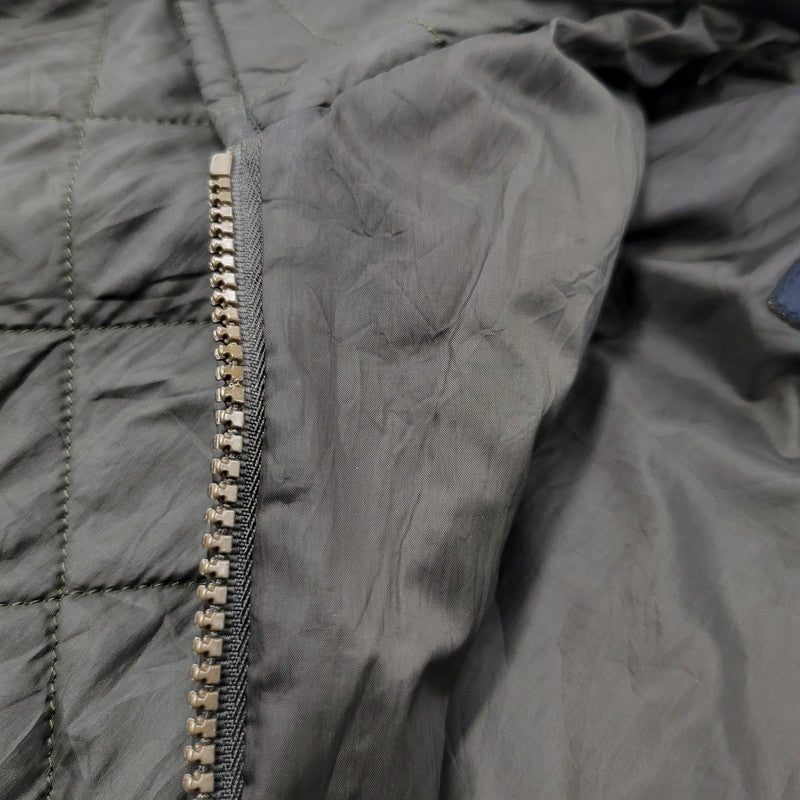 【中古品】【メンズ】 BARBOUR バーブァー QUILTED キルテッド BOMBER JACKET ボンバー ジャケット アウター 144-261007-sm-04-izu サイズ：L カラー：カーキ 万代Net店