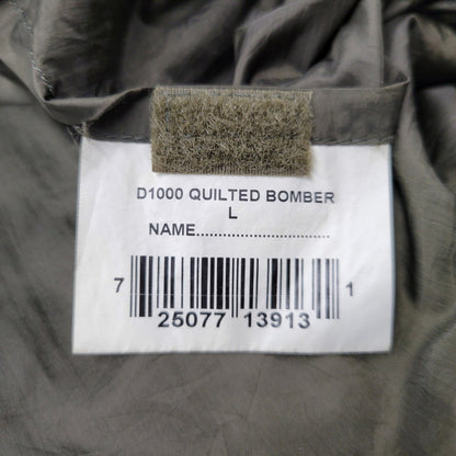 【中古品】【メンズ】 BARBOUR バーブァー QUILTED キルテッド BOMBER JACKET ボンバー ジャケット アウター 144-261007-sm-04-izu サイズ：L カラー：カーキ 万代Net店