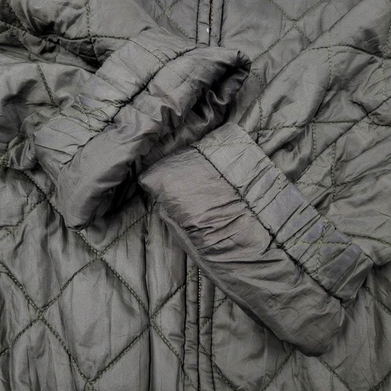 【中古品】【メンズ】 BARBOUR バーブァー QUILTED キルテッド BOMBER JACKET ボンバー ジャケット アウター 144-261007-sm-04-izu サイズ：L カラー：カーキ 万代Net店