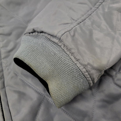 【中古品】【メンズ】 A BATHING APE アベイシングエイプ REVERSIBLE リバーシブル BOMBER JACKET ボンバー ジャケットアウタートップス 142-261007-sm-03-izu サイズ：L カラー：ブラック/グレー 万代Net店
