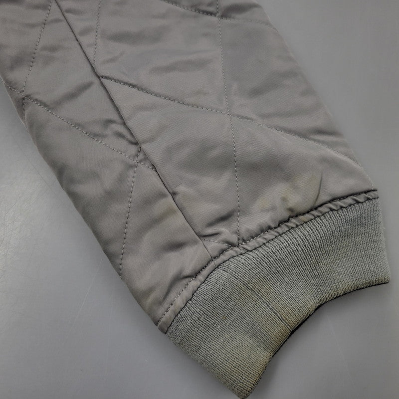 【中古品】【メンズ】 A BATHING APE アベイシングエイプ REVERSIBLE リバーシブル BOMBER JACKET ボンバー ジャケットアウタートップス 142-261007-sm-03-izu サイズ：L カラー：ブラック/グレー 万代Net店