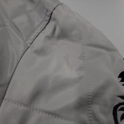 【中古品】【メンズ】 A BATHING APE アベイシングエイプ REVERSIBLE リバーシブル BOMBER JACKET ボンバー ジャケットアウタートップス 142-261007-sm-03-izu サイズ：L カラー：ブラック/グレー 万代Net店